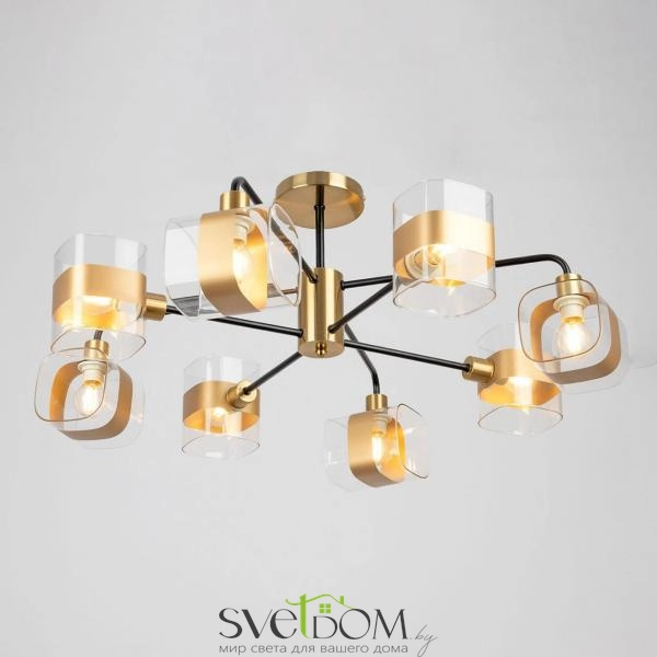 Citilux Бертон CL140181 Люстра потолочная Бронза