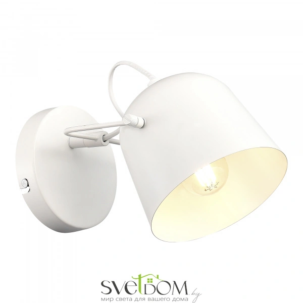 SLE1805-501-01 Светильник настенный Белый/Белый E27 1*40W BLANK