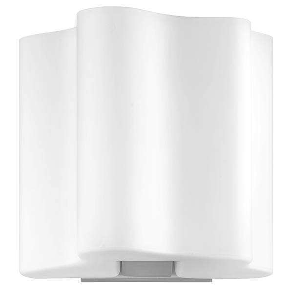 Lightstar 802610 Бра NUBI 1х40W E14 ХРОМ/БЕЛЫЙ