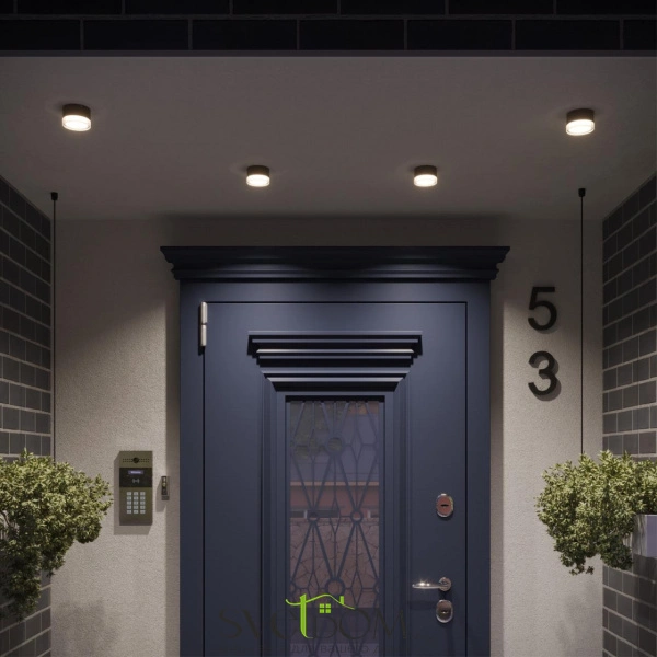 359715 STREET NT25 714 черный Светильник ландшафтный с переключ. цветовой температуры IP65 LED 12W 100-240V 2700К\3200К\4000К ESTIMA