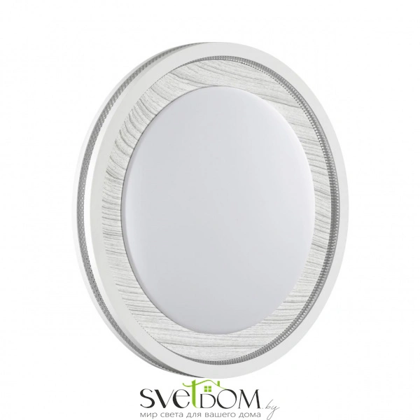 7681/ELN COLOR SN 164 Светильник пластик/сер под дер LED 76Вт 3000/4000/6000K D480 IP43 CCT MAVI WOOD