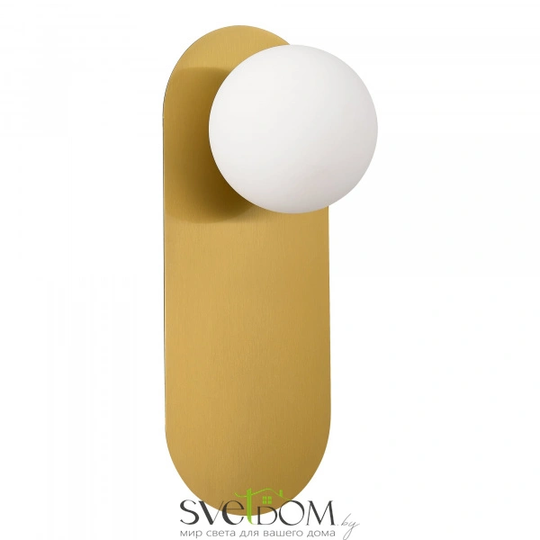 SLE1194-301-01 Светильник настенный Латунь/Белый G9 1*5W 4000K TOCCO