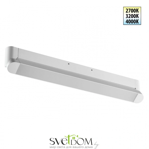 359802 OVER NT25 400 белый Светильник накладной с перекл. цв. температуры IP20 LED 24W 180-265V 2700К/3200К/4000К ITER