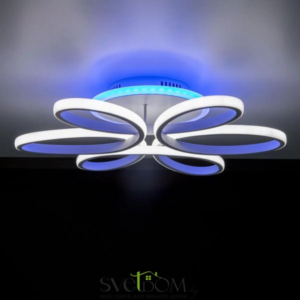 Citilux Сезар Смарт CL233A150E RGB Умная люстра Белая