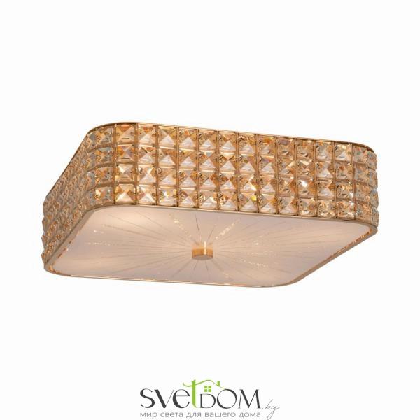 Citilux Портал CL324262 Люстра хрустальная Золото