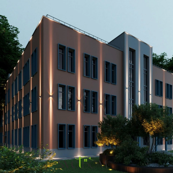 7188/10WL NATURE ODL26 Фасадный светильник черный/металл IP65 LED 2*5W 3000K 8° 85-265V ARROW