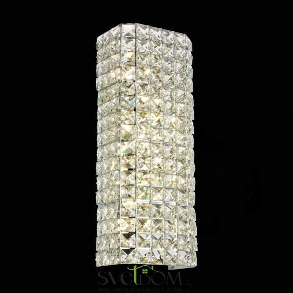 SL748.101.05 Светильник настенный ST-Luce Хром/Хром, Прозрачный G9 5*5W