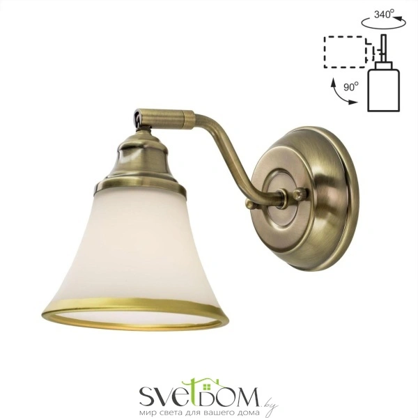 Citilux Прованс CL511513 Спот поворотный Бронза