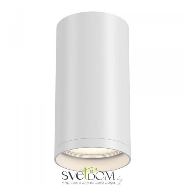 ST170.502.01 Светильник потолочный Белый GU10 1*50W IP20 D52xH100 220V Без ламп Накладные светильники