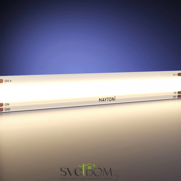 Светодиодная лента 24В COB 12Вт/м 3000K 5м IP 20 201254