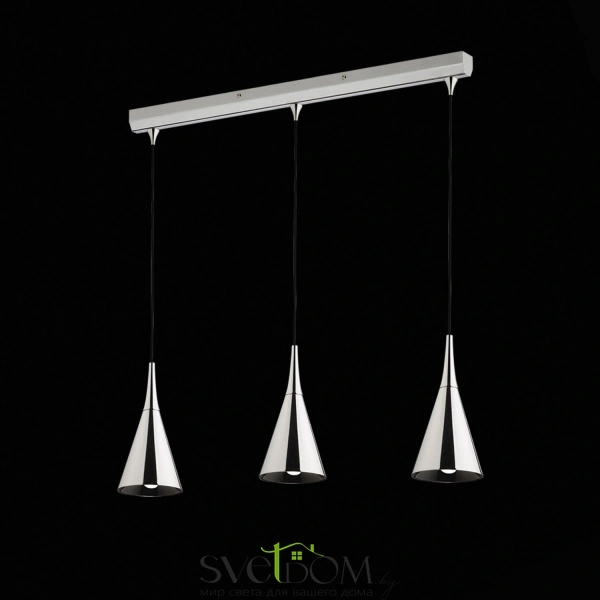 SL874.103.03 Люстра подвесная ST-Luce Хром/Хром E27 3*40W GOCCE
