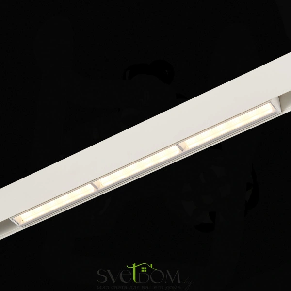 ST804.536.18 Магнитный трековый светильник Белый LED 1*18W 3000K 1 300Lm Ra>90 120° IP20 L330xW22xH4 SKYLINE 48