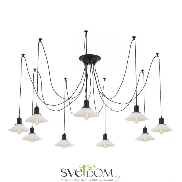 Citilux Эдисон CL451092 Люстра паук Венге