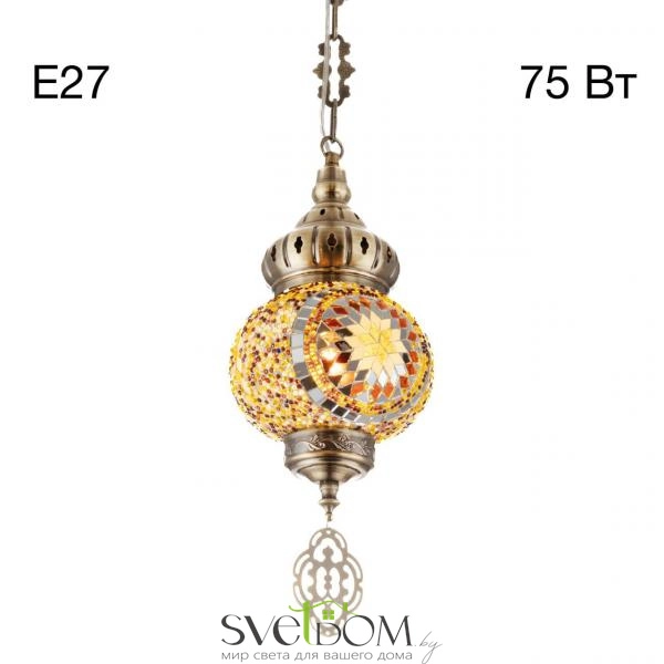 CITILUX CL419115 Каир Мозаика Янтарь Подвес
