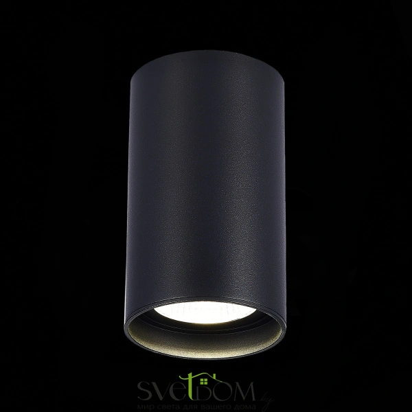 ST157.432.20 Светильник потолочный Черный LED 1*20W 3000K 1 600Lm Ra>90 60° IP44 D95xH150 220-265V Накладные светильники