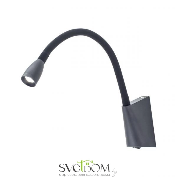 Citilux Декарт CL704341 LED Бра гибкое с выключателем Чёрное