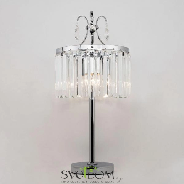 Citilux Инга CL335831 Настольная лампа хрустальная Хром