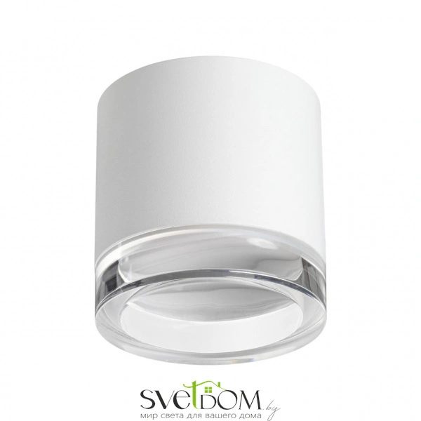 371029 OVER NT25 458 белый Светильник накладной IP20 GX53 12Вт 220-240V GEM