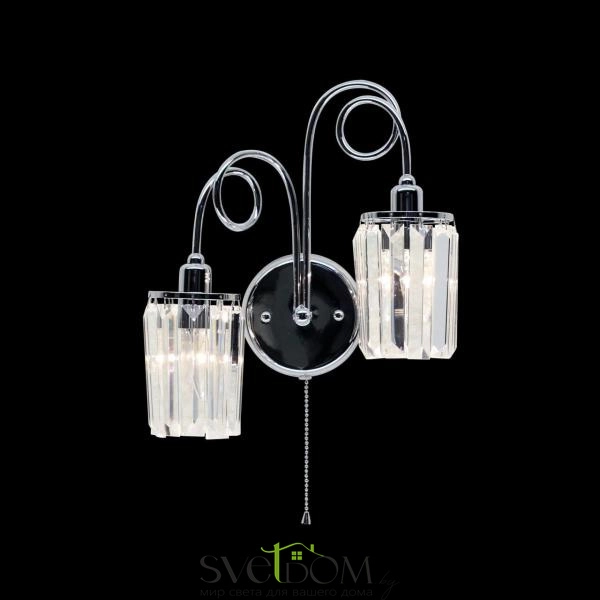 Citilux Синди CL330321 Бра хрустальное с выключателем Хром