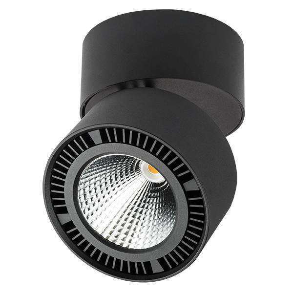 Lightstar 213857 Светильник FORTE MURO LED 40W 3400LM 30G ЧЕРНЫЙ 3000K