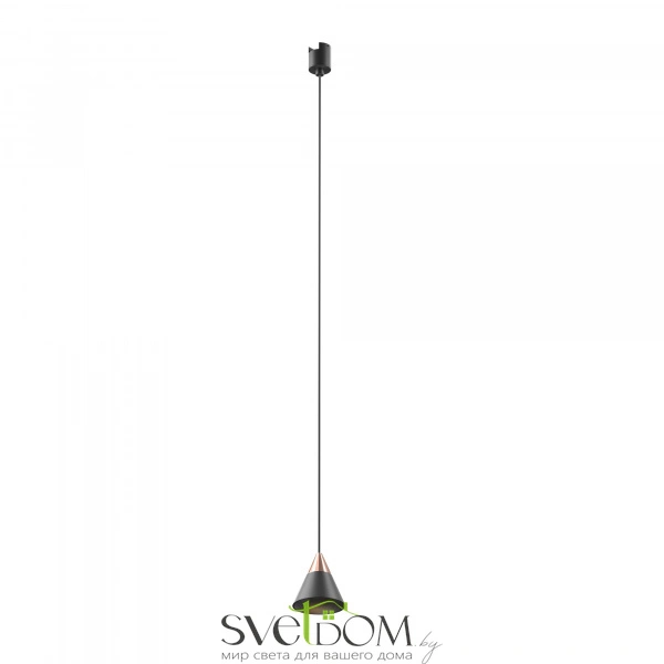 Трековый подвесной светильник Technical TR166-1-7W3K-M-B