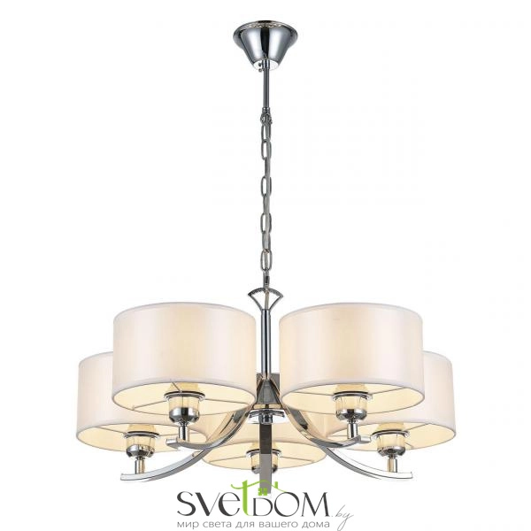 Citilux Эвита CL466150 Люстра подвесная с белыми абажурами