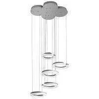 Lightstar 763449 Подвес UNITARIO 46W LED 5060LM СЕРЕБРО МАТОВЫЙ 4000K