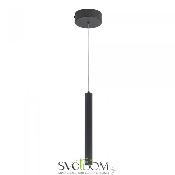 ST614.403.06 Светильник подвесной ST-Luce Черный/Черный LED 1*6W 4000K Подвесные светильники