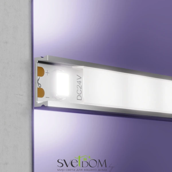 Светодиодная лента 24В 2835 9,6Вт/м 6000K 5м IP20 5мм