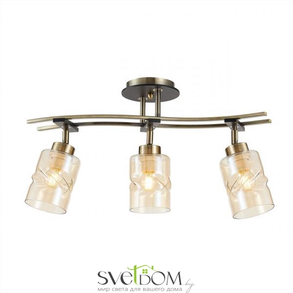 Citilux Мерида CL142134 Люстра с поворотными плафонами Бронза