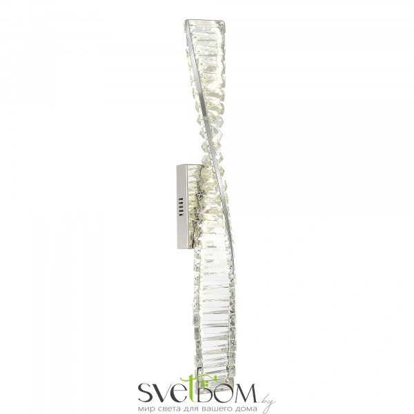 SL6205.101.01 Светильник настенный ST-Luce Хром/Прозрачный LED 1*13W 4000K ELICA