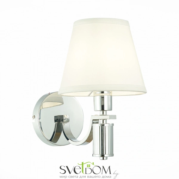 SLE111301-01 Светильник настенный Хром/Белый E14 1*40W MONZA