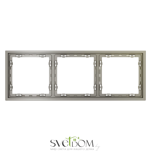 Рамки пластиковые Voltum S70 Шелк VLS100304 Voltum VLS100304
