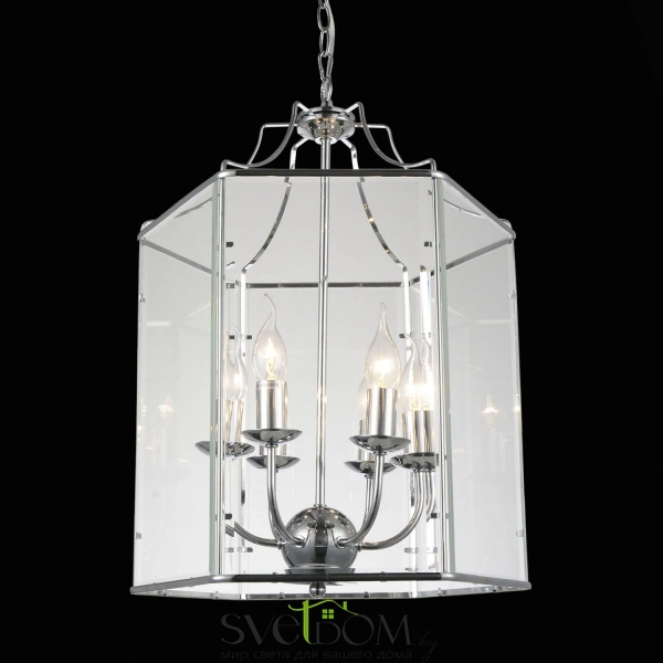 SL228.103.06 Люстра подвесная ST-Luce Хром/Прозрачный E14 6*40W TERSO
