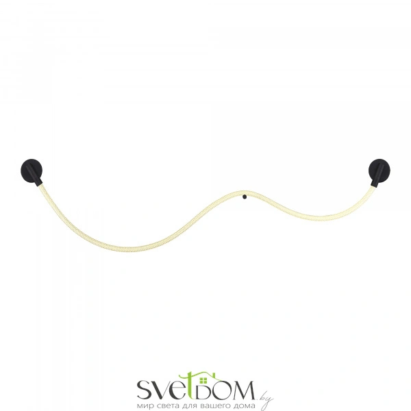 SL6118.401.01 Светильник настенный ST-Luce Черный/Белый LED 1*20W 4000K MARLOW