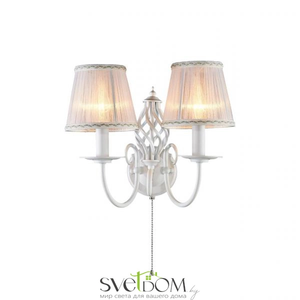 Citilux Ровена CL427320 Бра с абажурами с выключателем Белое