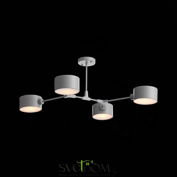 SLE183702-04 Светильник потолочный Серый/Серый E14 4*60W GIMENTO