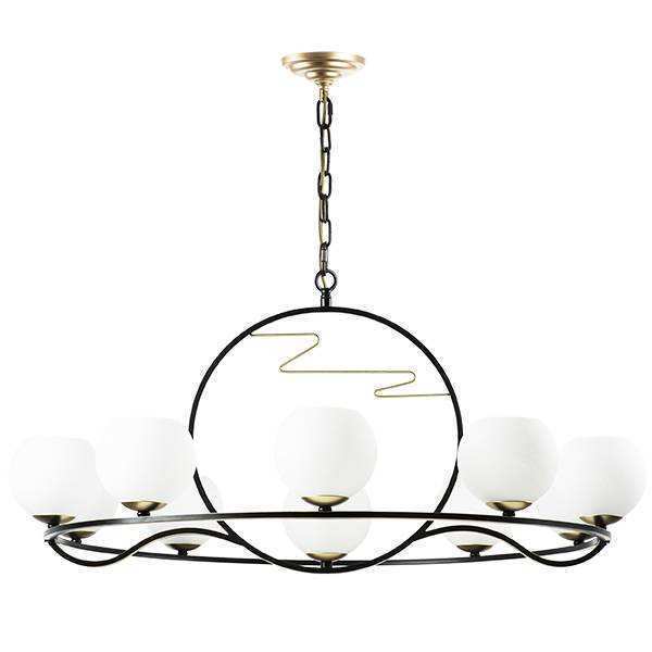 Lightstar 762117 Люстра ENNA 11х40W E14 ЧЕРНЫЙ/ЗОЛОТО