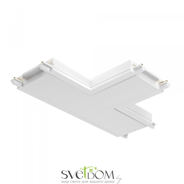 Коннектор питания T-образный Radity белый TRA084CT-11W