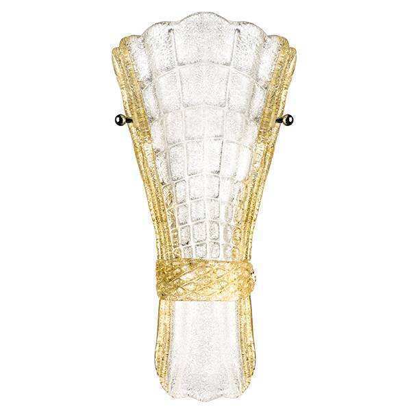 Lightstar 820629 Бра ZUCCHE 2х40W G9 БЕЛЫЙ/ЯНТАРЬ