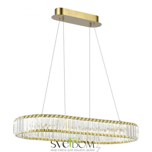 SL1622.323.01 Светильник подвесной ST-Luce Латунь/Прозрачный LED 1*60W 4000K TIVOLI