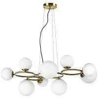Lightstar 815091 Люстра GLOBO 9х40W G9 ЛАТУНЬ