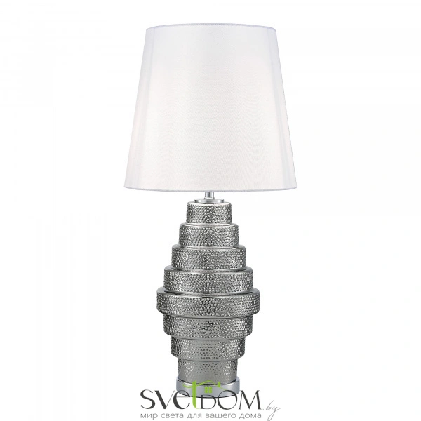SL1001.104.01 Прикроватная лампа ST-Luce Хром,Дымчатый/Серый E27 1*40W REXITE