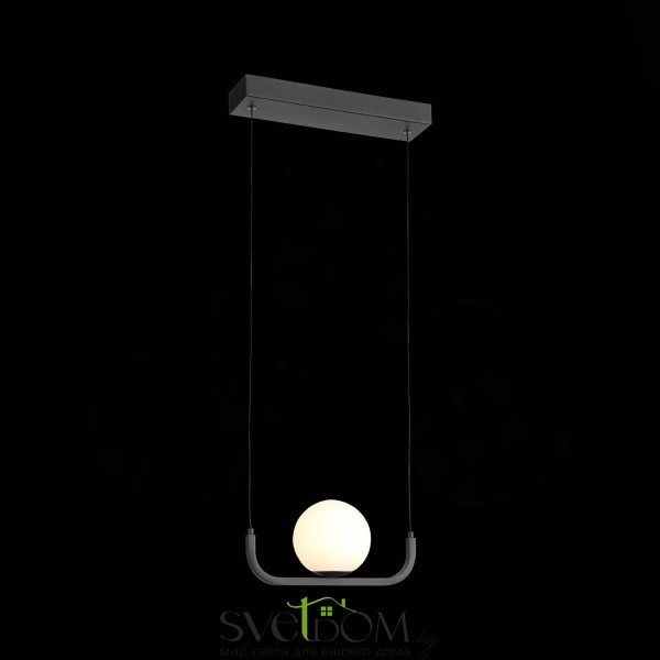 SL1581.403.01 Светильник подвесной ST-Luce Черный/Белый LED 1*8W 3200K BOTELLI