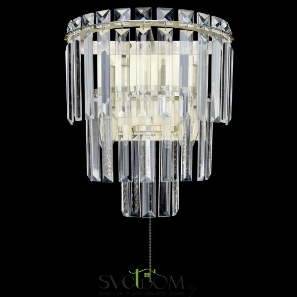 Citilux Фонда CL303323 Бра хрустальное с выключателем Бронза CITILUX