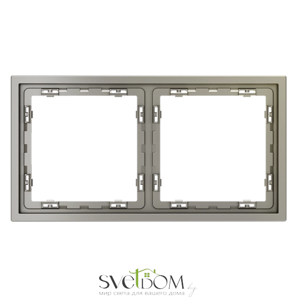 Рамки пластиковые Voltum S70 Шелк VLS100204 Voltum VLS100204