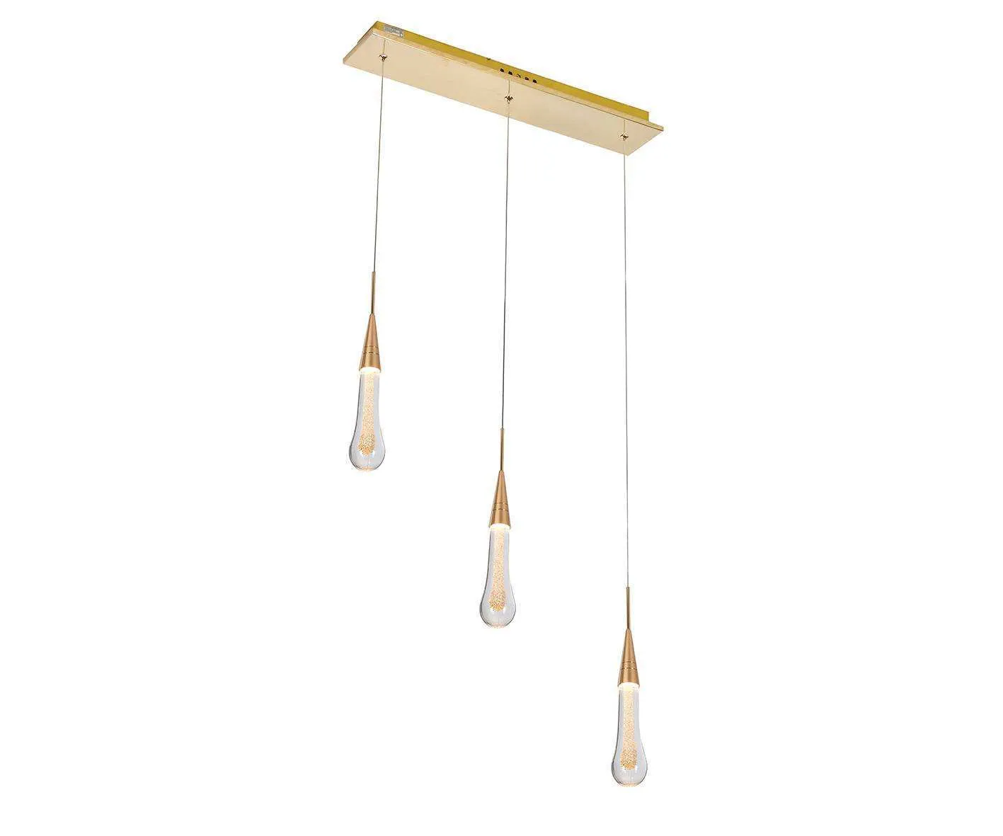 Kink Light 07861-3AS,33 Подвес Гутта золото Led 9W