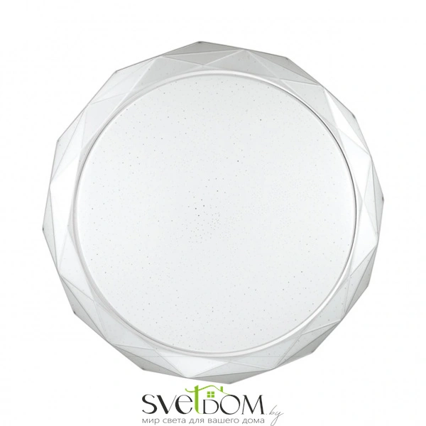 2045/ELN PALE SN 220 Светильник пластик/белый/прозрачный LED 76Вт 3000/4000/6000K D500 IP43 CCT GINO