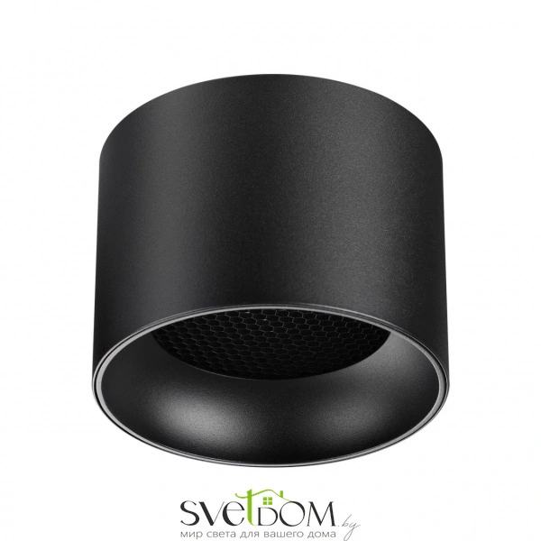 371010 OVER NT25 000 черный Светильник накладной IP20 GX53 12W 220-240V GEMINI