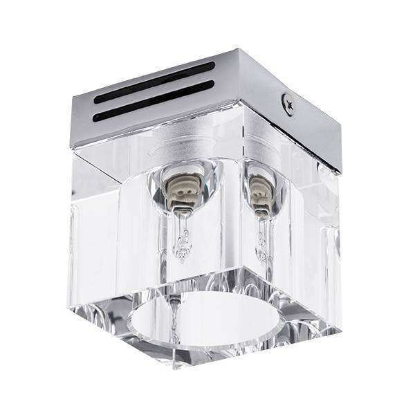 Lightstar 104010 Светильник ALTA QUBE LO CR G9 ХРОМ/ПРОЗРАЧНЫЙ